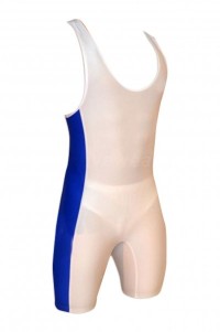 SKTF006 order a head men's swimsuit and supply sleeveless one-piece tight-fitting sportswear 90% polyester fiber +10% lycra sportswear supplier detail view-1